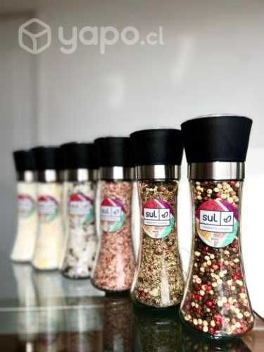Molinillos de Sal Cáhuil condimentados - Sul