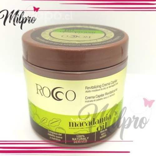 Crema Capilar Cabello Natural Macadamia Oil Rocco