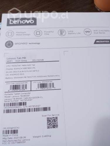 Tablet Lenovo M8 HD