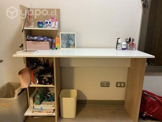 Escritorio biblioteca blanco