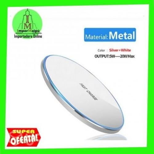 Cargador De Celular Inalambrico METAL Carga Rapida