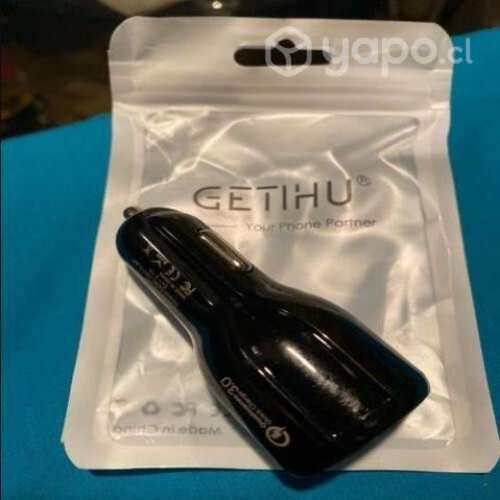 Cargador De Celular Auto Carga Rapida 3.1 Amp. 2 D