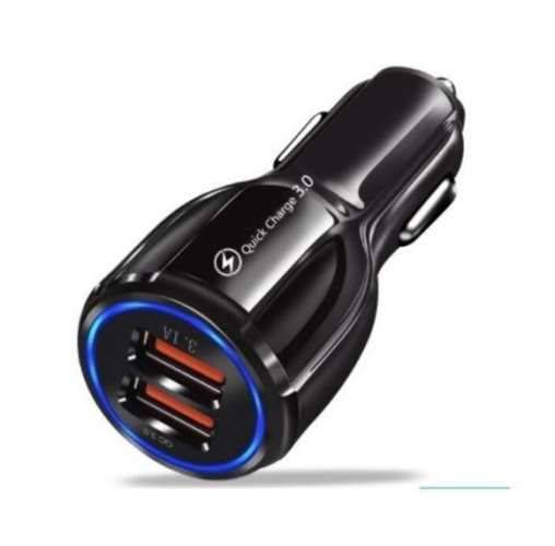 Cargador De Celular Auto Carga Rapida 3.1 Amp. 2 D