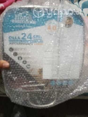 Olla antiadherente cobre