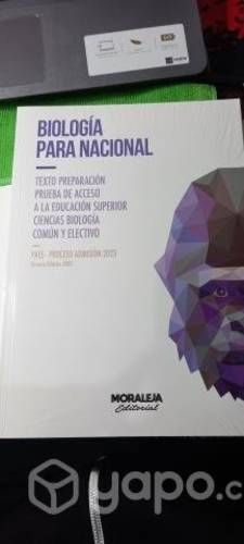 Libro BIOLOGIA PARA NACIONAL editorial moraleja