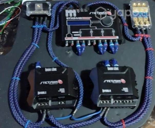 Amplificadores con Procesador de Audio Auto