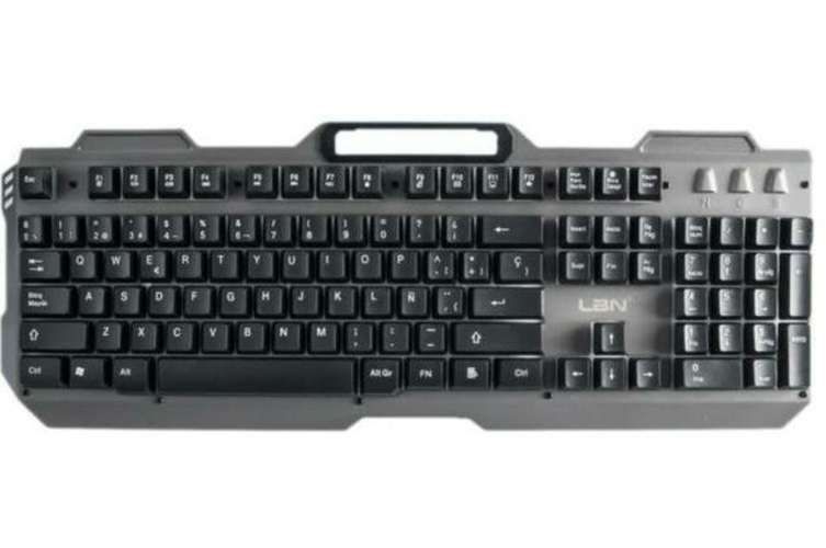 Combo teclado y mouse gamer iluminado marca lbn