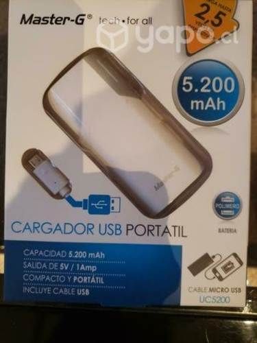 Cargador y conector portátil