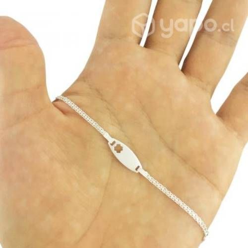 Pulsera de bebe o niño de plata