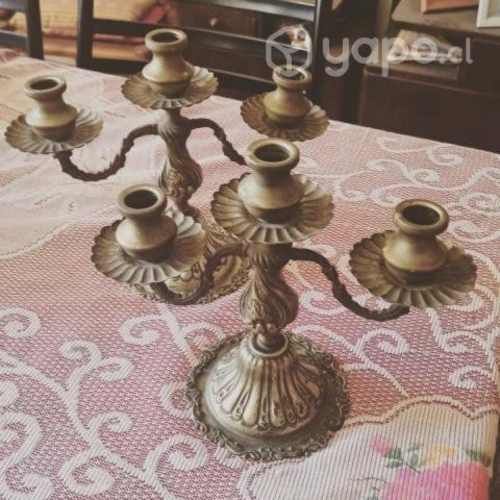Candelabros envejecidos