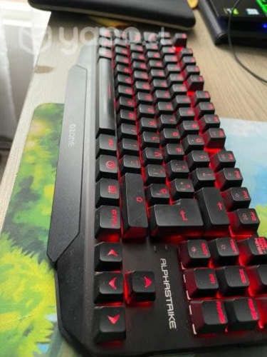 Teclado Gamer Mecanico Ozone Alpha Strike Rg