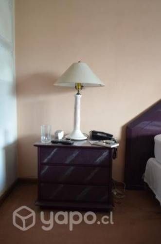 Lámparas de velador con pantalla blanca