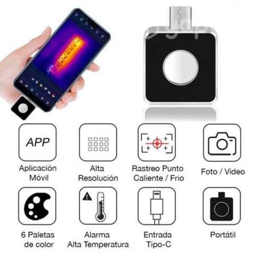 Camara Termica Imagen Video Infrarrojo 256x192