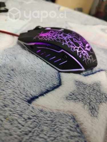 Teclado y mouse gamer