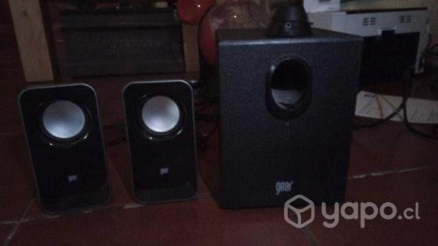 Parlante con subwoofer PC