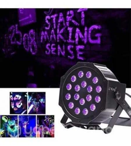 Foco Par 18 Led Ultravioleta Uv Fiesta Fluor Dmx