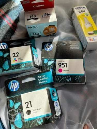 Tinta tricolor hp 22