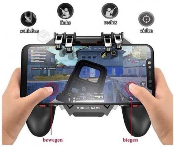 Joystick GamePad Ajustable Soporte 4 Botones AK-66