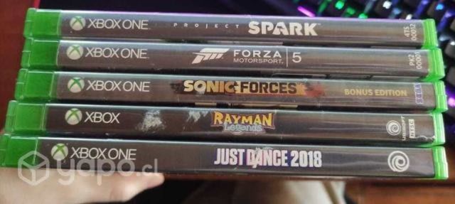 6 juegos de xbox one