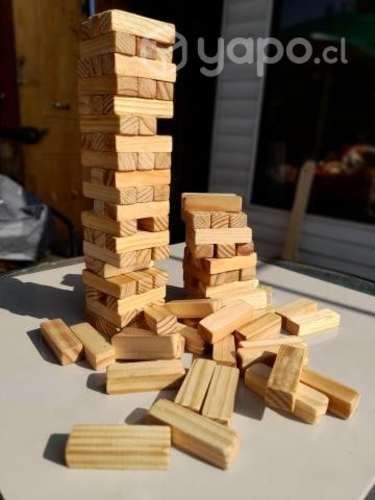 Juego familiar Torre de Madera. Jenga