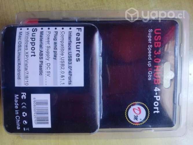 USB 3.0 4 puertos nuevo