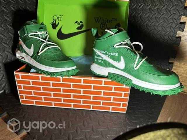 Nike x off white pine green