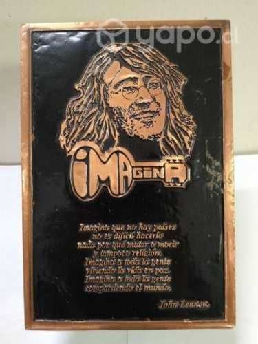 V29: cuadro de cobre john lennon