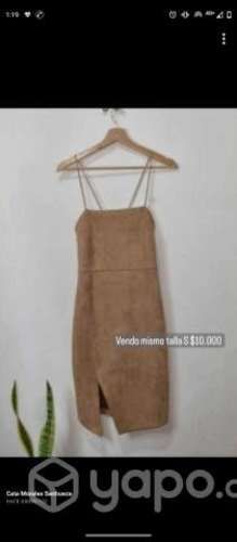 Vestido beige