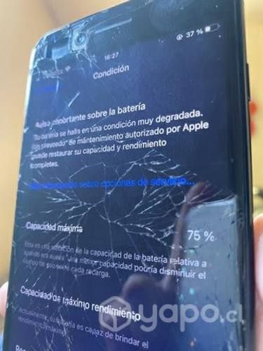 Iphone 7 plus pantalla dañada