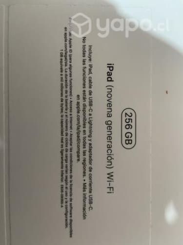 iPad 10.2 9na generación