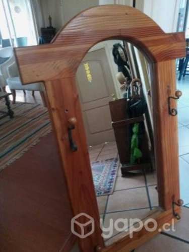 Espejo pino oregón