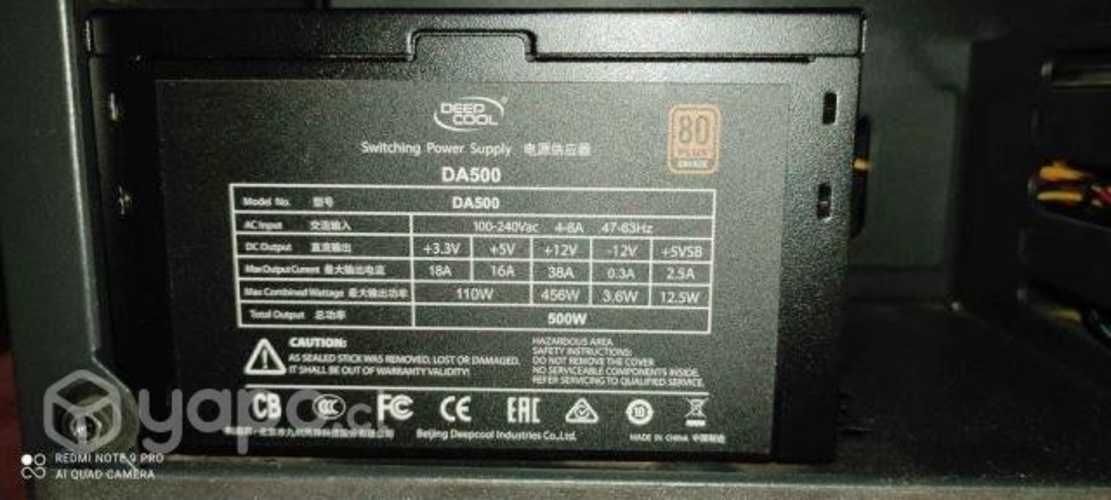 PC Gamer Setup Completo AMD RX570