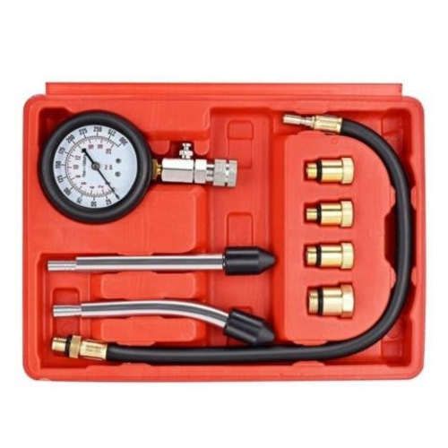 Medidor Compresión Auto Moto Cilindros Deluxe