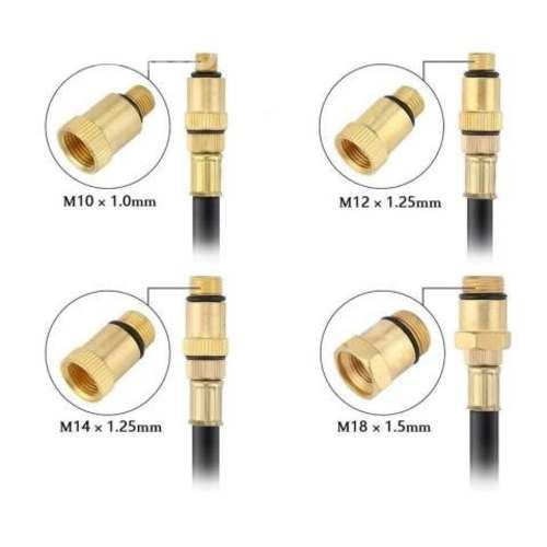 Medidor Compresión Auto Moto Cilindros Deluxe