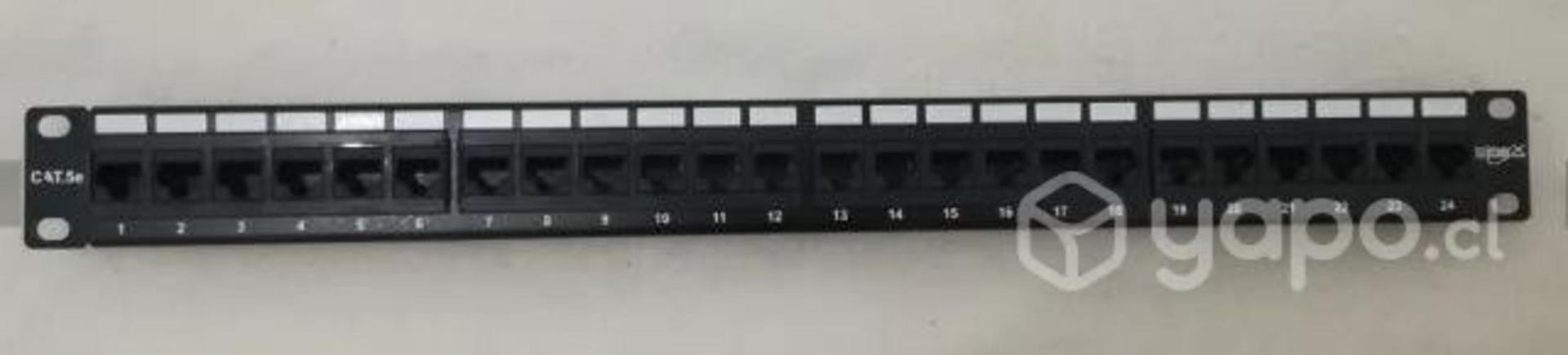 Patch Panel Cat5e 24P