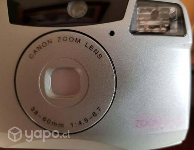 camara canon con zoom