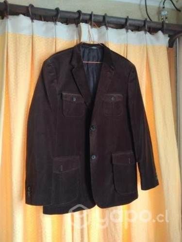 Chaqueta casual formal de gamuza