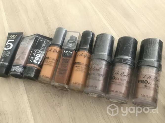 Bases polvo compacto y traslúcido