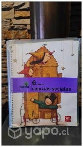 Libro Cs Sociales 6° Básico Savia