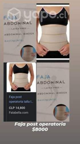 Faja post operatoria