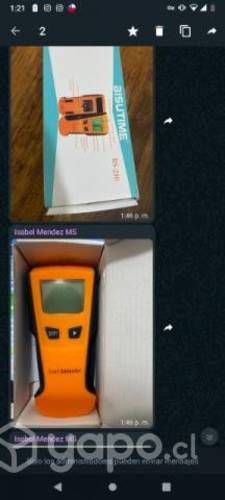 Escaner portátil detector de metales para pared*