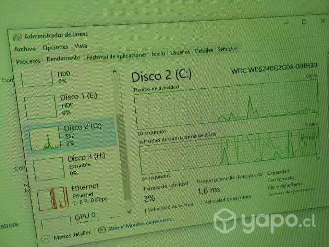 Pc gamer/i5 9600K/amd Radeon 5700 xt 8 gb/225gb SS