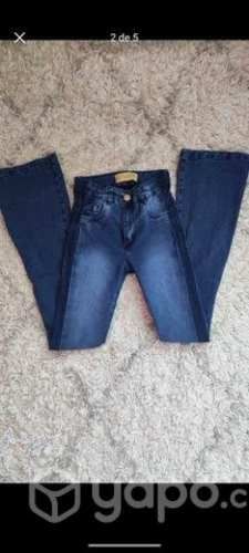 Jeans fangho pata ancha talla 36