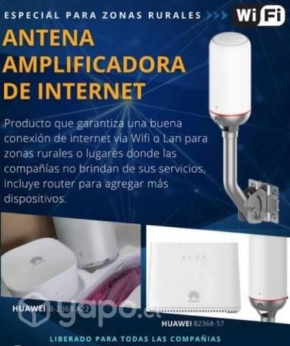 Antena 4G Huawei b2368-57 internet rural