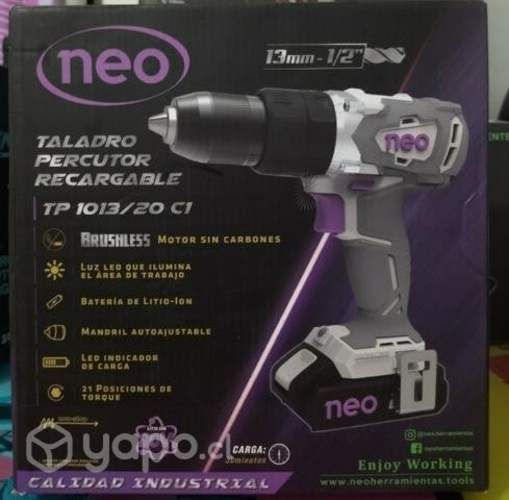 Taladro percutor recargable