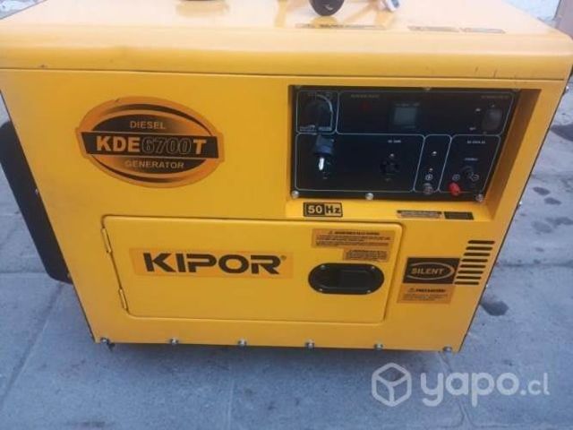 Generador Insonoro Kipor DIESEL 5.5 KVA AVR