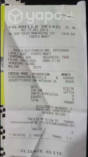 Mac Book Air casi sin uso y aun con garantía