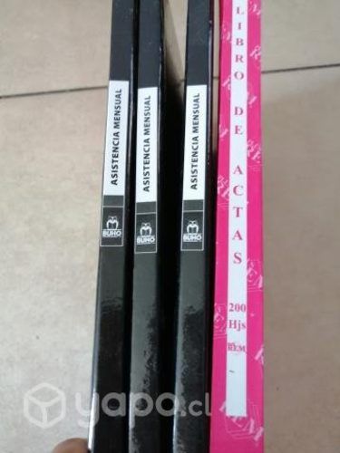Libro de asistencia y actas