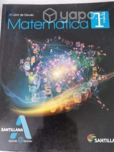 Libro matematicas 1°medio santillana