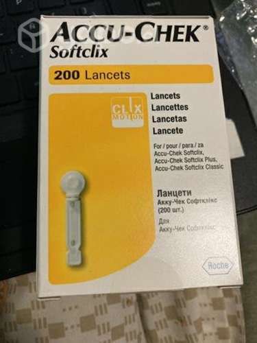 Lancetas accu-chek SOFTCLIX